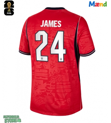 England Reece James #24 Replika Udebanetrøje VM 2026 Kortærmet